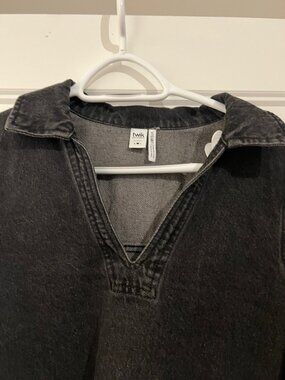 Twik by Simons long sleeve Jean dress